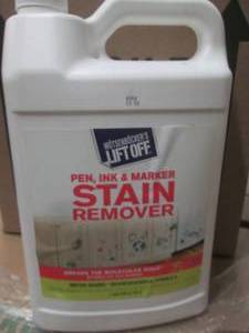 lot 289 image: 3-1 gallon jugs of liftoff pen,ink ...