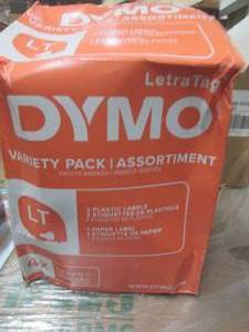 lot 295 image: 3 packs of dymo letratags variety p...
