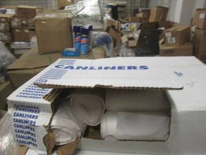 lot 309 image: case of 56 gallon can liners ...