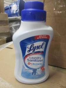 lot 324 image: 5-41floz bottles of lysol laundry s...