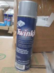 lot 336 image: 10 cans of twinkle stainless steel ...