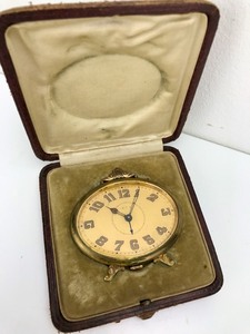 lot 2 image: AntiqueVintage - Ornate Alarm Clock