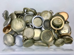 lot 5 image: AntiqueVintage - 30 Pocket Watch Cases