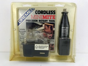 lot 23 image: Vintage - Cordless MiniMite Dremel