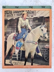 lot 43 image: Vintage - Cowgirl 10cent Notepad