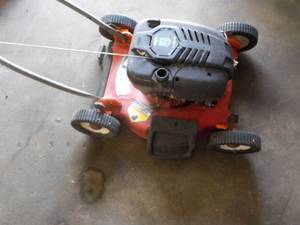 lot 28 image: Intek 60 Lawn Mower for parts...