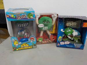 lot 47 image: M & m Candy Dispenser, Stuck on You...