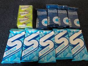 lot 88 image: Trident, Stride Gum and Peppermint ...