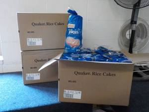 lot 103 image: 3 Cases Quaker Whole Grain Brown Ri...