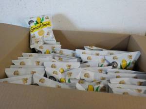 lot 114 image: Case of 72 - 12 oz Bags Smartfood ...