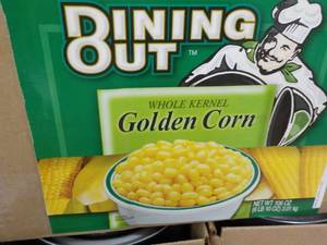 lot 121 image: 6 Gallon Cans Dining Out Whole Kern...