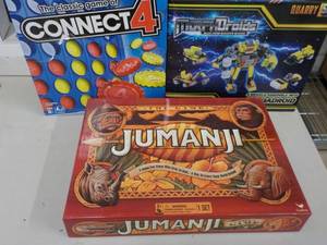 lot 125 image: Connect 4, Jumanji and Morph Droids...