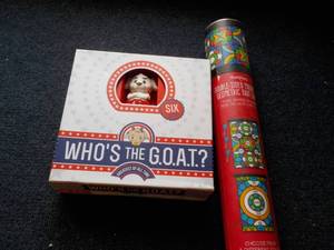 lot 132 image: Whos the Goat and Dart Game...