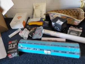 lot 165 image: Plastic Hangers and Random Lot...