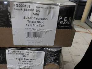 lot 180 image: 2 - 12 packs Triple Shot Kitu Super...