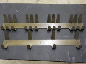 lot 184 image: 23 in. Long lot of 4  Hammered Stee...