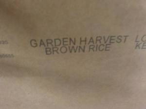 lot 236 image: Box Frozen Golden Harvest Brown Ric...
