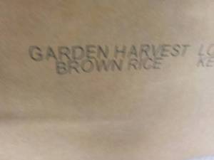 lot 238 image: Box Frozen Golden Harvest Brown Ric...
