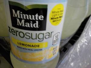 lot 260 image: Case of 24 Minute Maid Zero Sugar L...