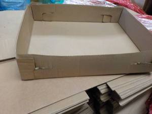 lot 263 image: Pallet of Cardboard Trays take as ...
