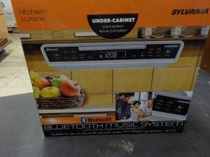 lot 277 image: Sylvania Under Cabinet Bluetooth Mu...