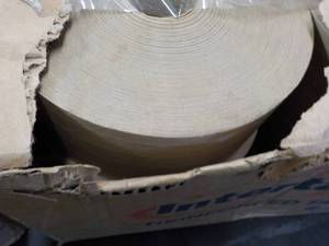 lot 280 image: Reinforced Tan 6 Rolls 70 mm x 152 ...