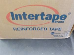 lot 281 image: Reinforced Tan 6 Rolls 70 mm x 152 ...