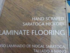 lot 287 image: 9 Cases Saratoga Hickory Laminate T...