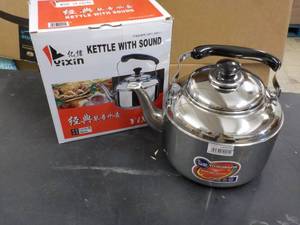 lot 298 image: YIXIN Stainless Steel Kettle with S...