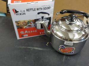 lot 301 image: YIXIN Stainless Steel Kettle with S...