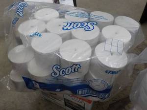 lot 325 image: 23 Rolls Scott 2 Ply Toilet Paper...