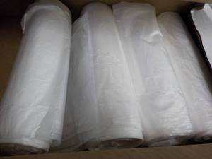 lot 329 image: Box of 100 High Density Can Liners ...