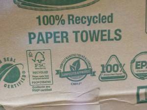 lot 336 image: Case of 15 Rolls Marcal Paper Towel...