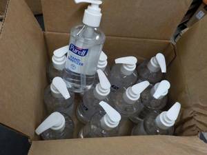 lot 347 image: Case of 12 - 8 oz Bottles Purell Ha...