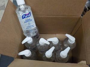 lot 348 image: Case of 9 - 8 oz Bottles Purell Han...