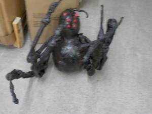 lot 358 image: Giant Spider with Red Eyes, needs b...