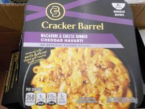 lot 385 image: 2 - 6 per case Cracker Barrel Macar...