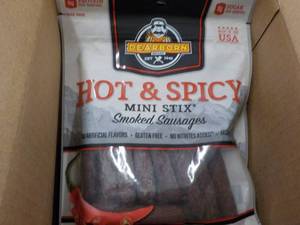 lot 390 image: Case of 6 Hot and Spicy Mini Stix S...