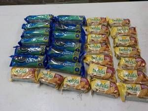 lot 394 image: Oreos and Bevita near or past best...