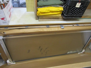 lot 370 image: Glass Shower Doors (New, installed and removed)
