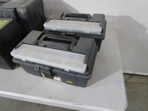 lot 397 image: Plastic Tool Boxes