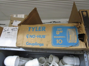 lot 469 image: PVC Fittings & Hangers