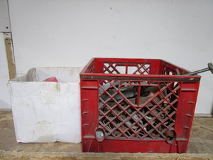 lot 472 image: Pex Fittings, Pex Clamps & Hose Clamps  Rack