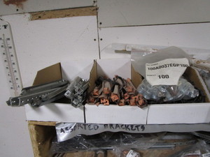 lot 473 image: Hangers & Brackets  Rack