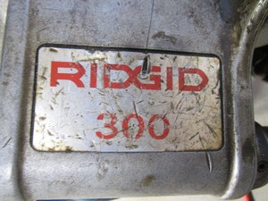 lot 2 image: Ridgid 300 Pipe Threader wTri Stand