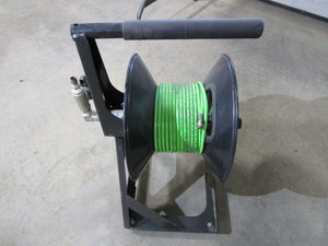 lot 11 image: Pressure Hose, Reel & Stand