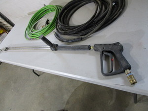 lot 12 image: Pressure Hoses & Wand