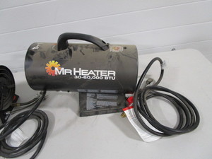 lot 71 image: (2) 60k BTU Mr Heaters