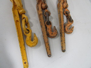 lot 75 image: (2) Chain Binders