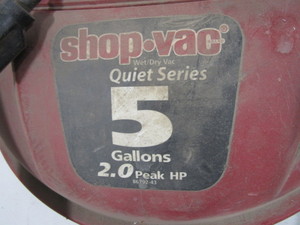 lot 85 image: 5 gal Shop Vac